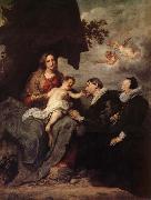 Anthony Van Dyck La Vierge aux donateurs china oil painting reproduction